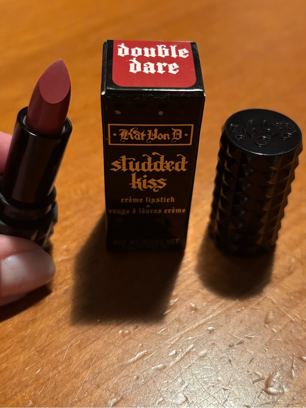 Kat Von D Studded Kiss Lipstick Double Dare - Picture 2 of 15